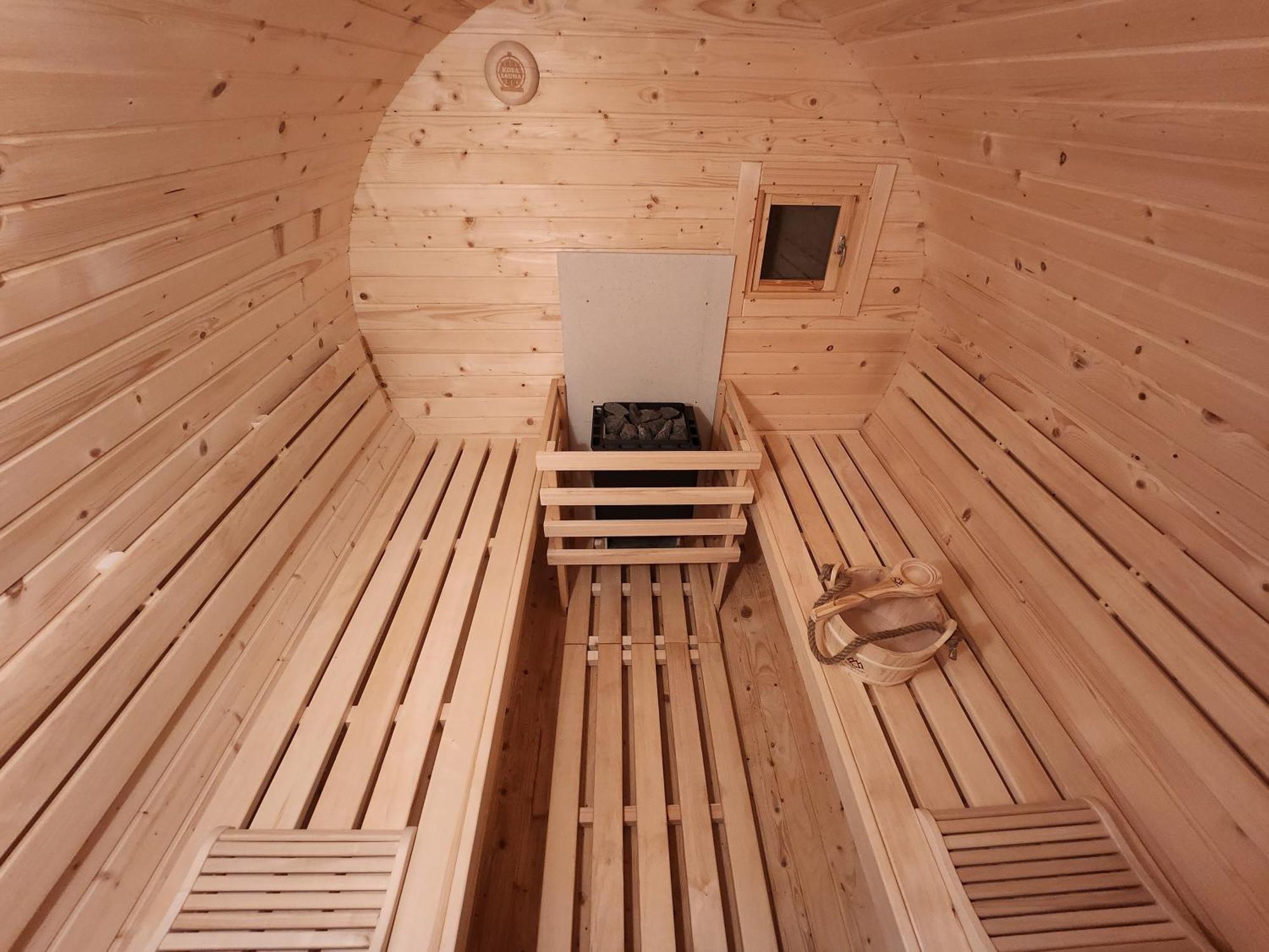 Haus Strandkoerv Mit Fass-Sauna Loddin Exteriér fotografie
