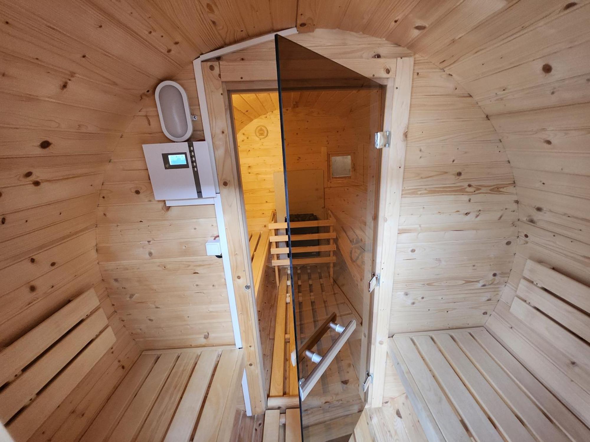 Haus Strandkoerv Mit Fass-Sauna Loddin Exteriér fotografie